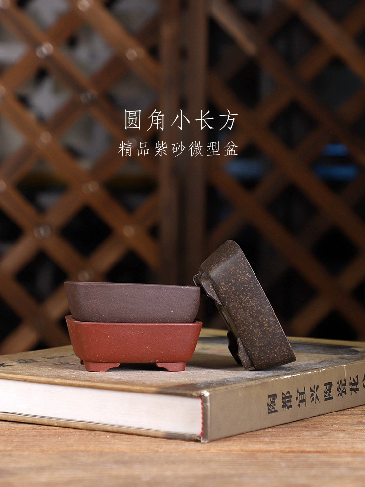 Pot de bonsaï rectangulaire à  - Bonsai Garden Chinese Garden avis et prix