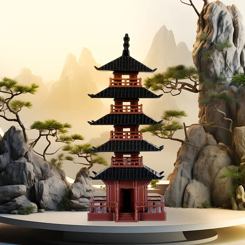 Décor de bonsaï d'aquarium de  - Bonsai Garden Chinese Garden avis et prix